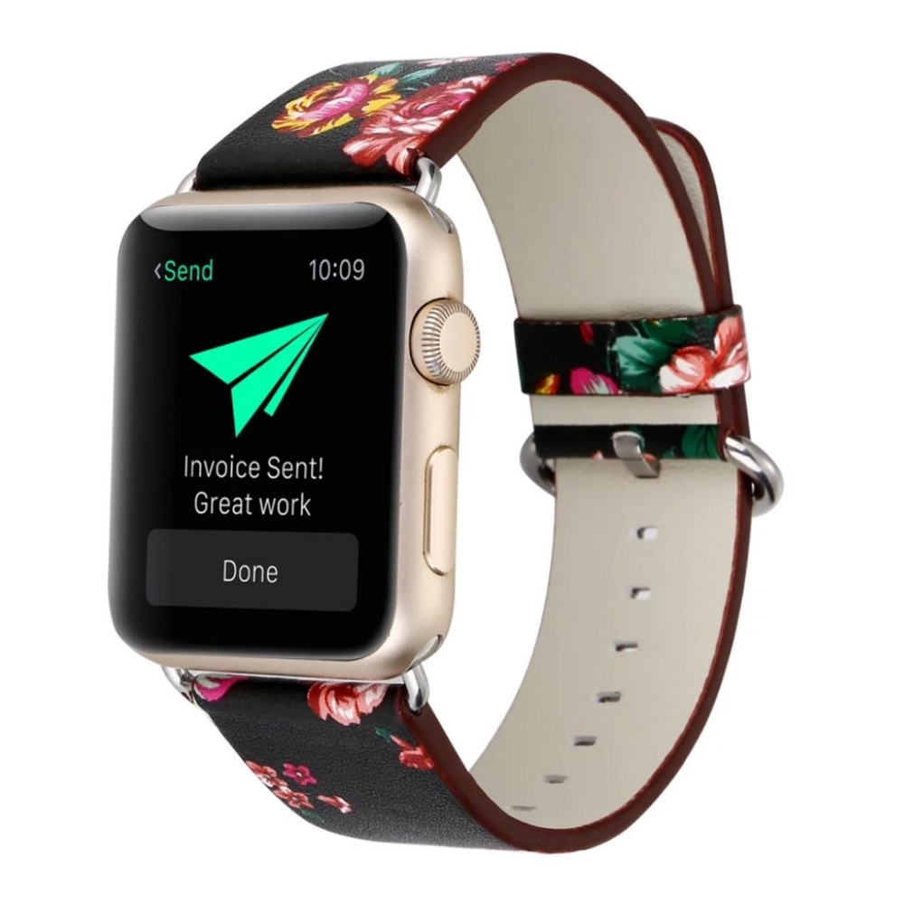✨Apple Watch Flower Strap Floral Print Serie 1,2,3